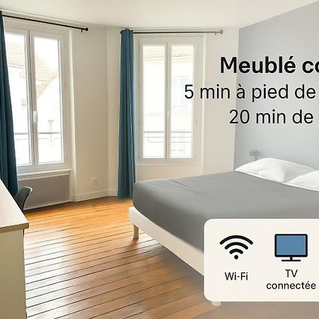 Appartement Maciet 2- Centre Ville Meaux-Gare-Disney Экстерьер фото